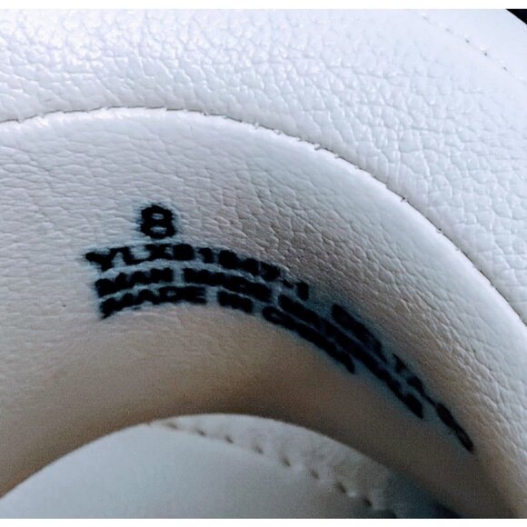 Cape Robbin Womens White Chunky Platform Heel Slide Sandals Size 8 Vegan Leather - Picture 5 of 7